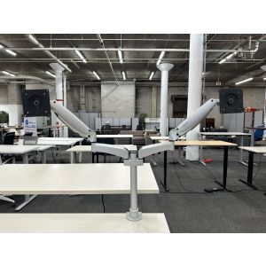 Workrite Conform Dual Monitor Arm for 17" to 24" Monitors