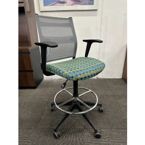 SitOnIt Wit Task Stool Chair (Grey/Black)