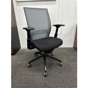 SitOnIt Amplify High-Back Task Chair (Grey/Black)