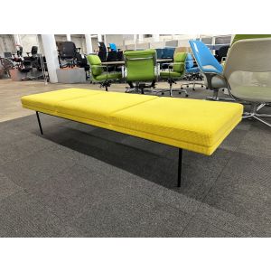 Geiger Tuxedo Component Lounge Musuem Bench (Yellow/Black)