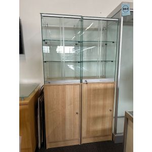 Display Glass Cabinet (Glass/Maple)