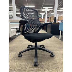 Knoll Generation Task Chair by Knoll (Onyx/Onyx)