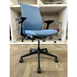 Steelcase Think Task Chair (Blue/Black)