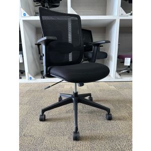 OfficeSource Orion Mesh Task Chair (Black/Black)