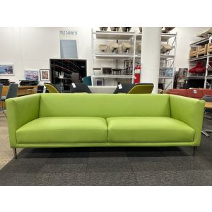 Refreshed 2 Seat Apple Green Modern Sofa