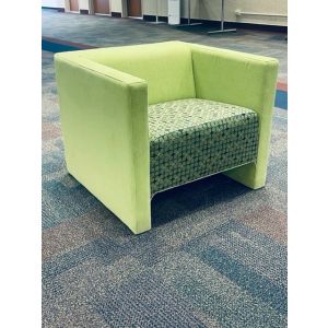 Steelcase Davos Lounge Chair (Lime Green)