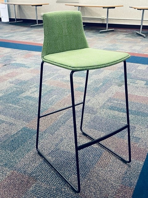 Green counter best sale height stools