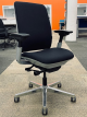 Renewed Steelcase Amia Task Chair, Platinum Frame