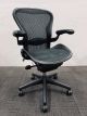 Herman Miller Aeron Task Chair Size B w/ Pillow Lumbar (Emerald/Graphite)